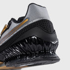 Nike - Romaleos 4 Weightlifting Shoes - BLACK/METALLIC GOLD-WHITE